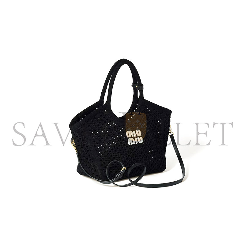 M1v M1v ivy cotton mesh tote bag 5bg281 (28*26*12.5cm)